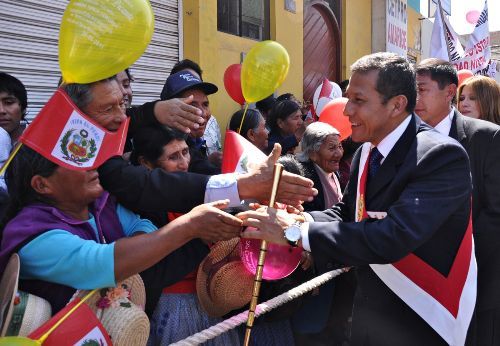 Presidente Ollanta Humala Tasso en Tacna