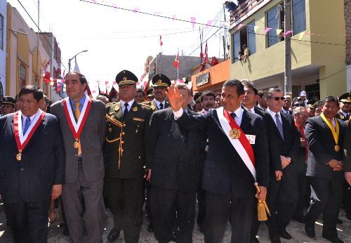 Presidente Ollanta Humala Tasso en Tacna