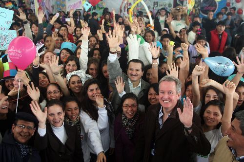 Ministro de Trabajo Rudecindo Vega se reunió con jóvenes emprendedores