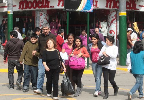 El emporio Comercial de Gamarra en el distrito de La Victoria