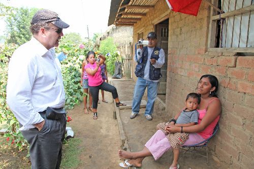 Ministro de Salud, Alberto Tejada en Piura