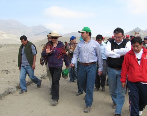 Congresistas llegan ala Ciudad de Ica