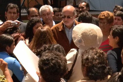 Congresistas llegan ala Ciudad de Ica