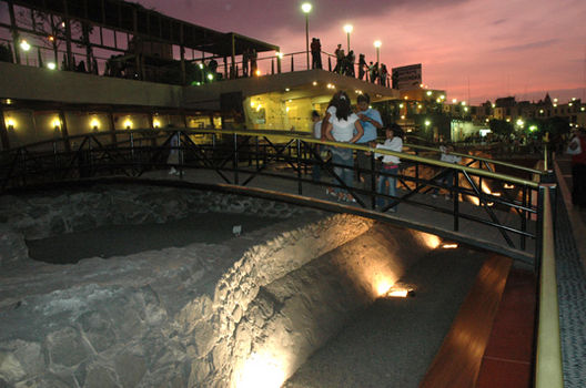 Parque la Muralla ubicado en la avenida abancay