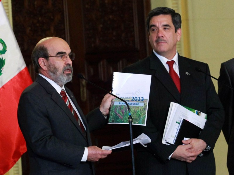 Ollanta Humala recibió en Palacio de Gobierno al Director General de la FAO, José Graziano da Silva