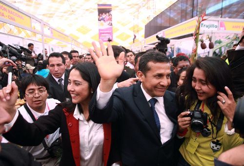 Presidente de la República, Ollanta Humala,en  Mistura 2011