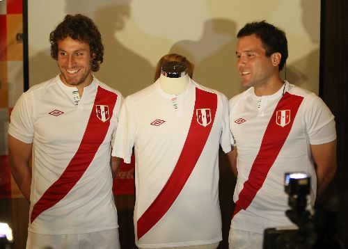 La nueva camiseta de la selección Peruana del fútbol