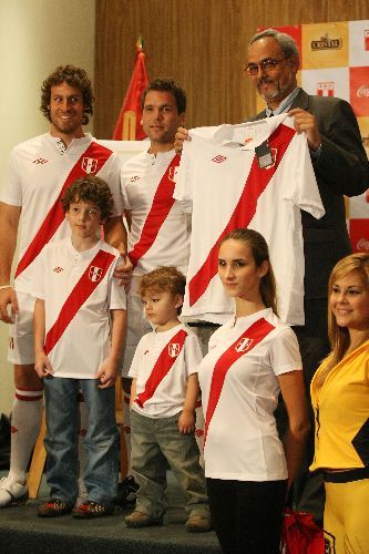 La nueva camiseta de la selección Peruana del fútbol