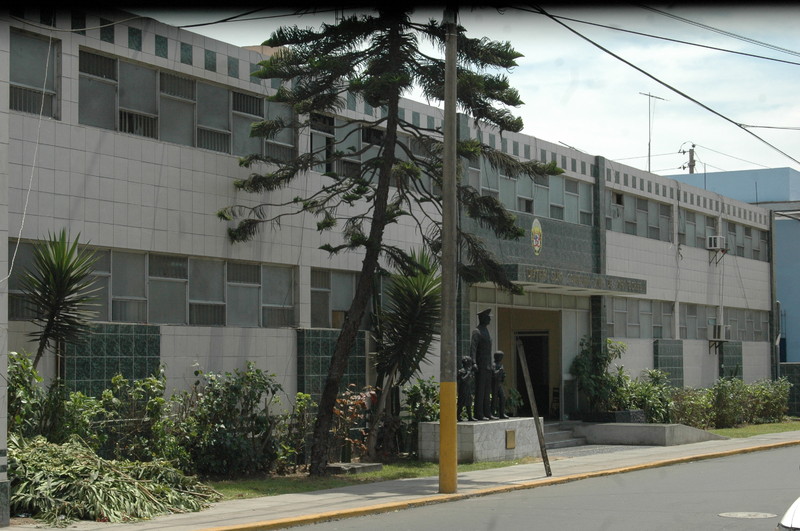 Imágenes de la Comisaría del distrito limeño de Miraflores este 2012
