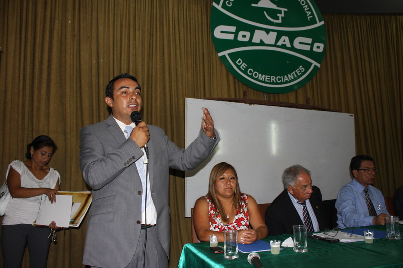La Confederación Nacional de Comerciantes, Conaco, realizó el V Congreso Nacional de Empresarios 2012 en el Congreso de la República
