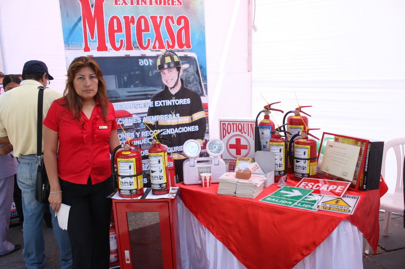 Extintores Merexsa, seguridad contra incendios, participó del V Congreso Nacional de Empresarios Conaco 2012 en el Congreso de la República
