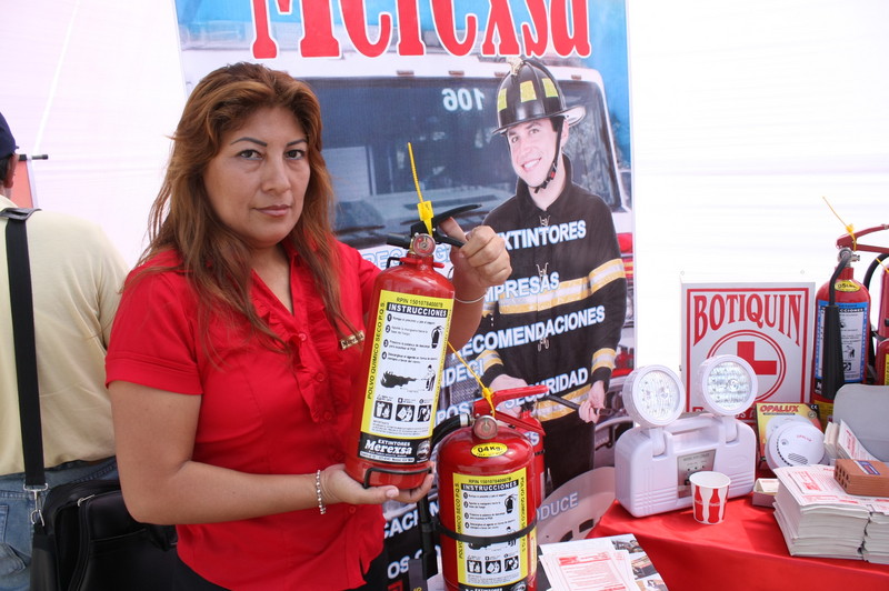 Extintores Merexsa, seguridad contra incendios, participó del V Congreso Nacional de Empresarios Conaco 2012 en el Congreso de la República