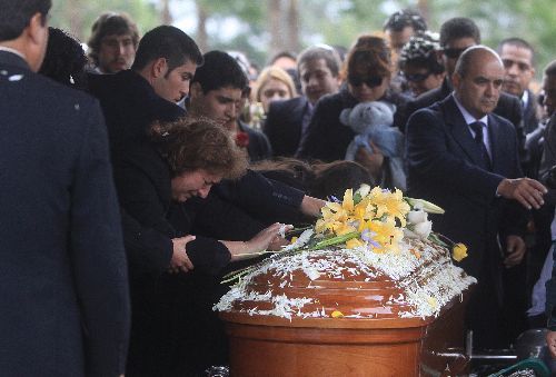 Sepelio del joven hincha aliancista Walter Oyarce Domínguez