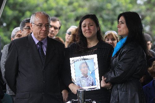 Sepelio del joven hincha aliancista Walter Oyarce Domínguez