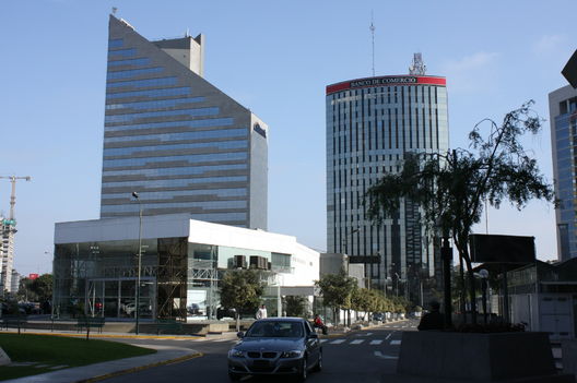 Bancos y financieras en el distrito de San Isidro