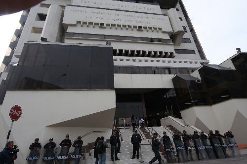 La sede de la Dirincri en la avenida España en el centro de Lima
