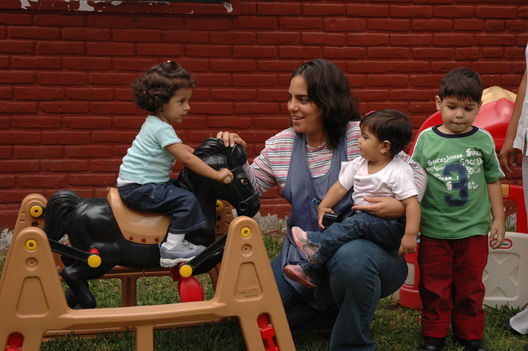 Jardin para niños en el distrito de Vitarte en Lima