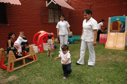 Jardin para niños en el distrito de Vitarte en Lima