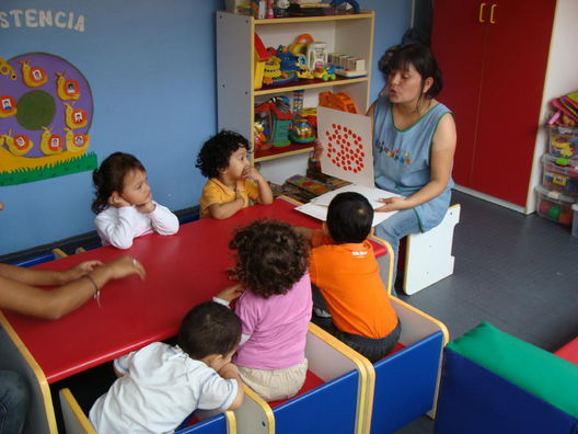 Jardin para niños en el distrito de Vitarte en Lima