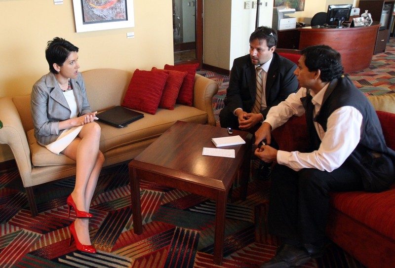 Viceministra de Relaciones Exteriores en Asuntos Comerciales de Polonia, Beata Stelmach