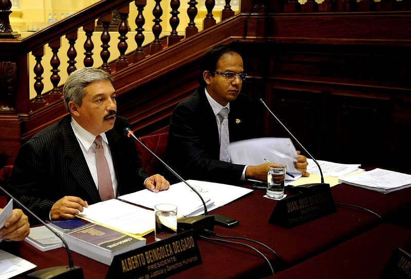 El presidente de la Comisión de Justicia del Congreso, Alberto Beingolea Delgado, propuso modificaciones al Código de Ejecución Penal para eliminar beneficios penitenciarios