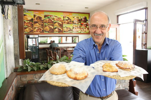 Gianfranco Brero en su restaurant 'El Buen Recaudo' de la avenida Angamos