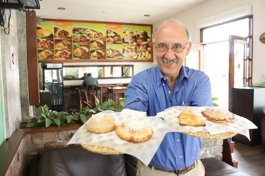 Gianfranco Brero en su restaurant 'El Buen Recaudo' de la avenida Angamos