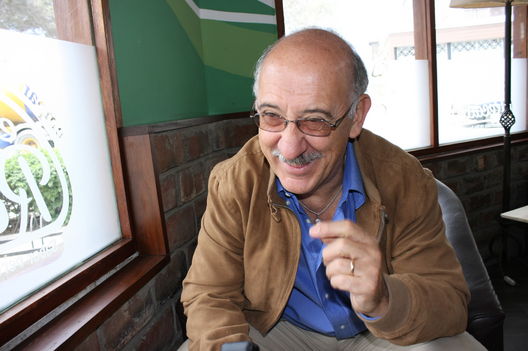 Gianfranco Brero en su restaurant 'El Buen Recaudo' de la avenida Angamos