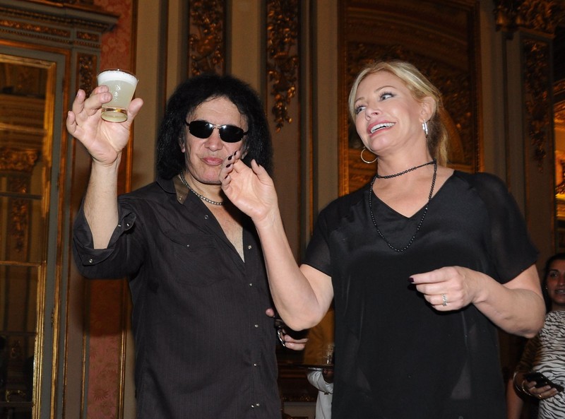 El presidente Ollanta Humala recibió la visita del artista de rock Gene Simmons, de la banda Kiss, y su esposa Shannon Tweed