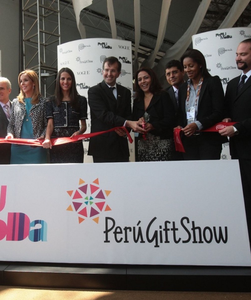 Ministro de Comercio Exterior y Turismo, José Luis Silva Martinot, inauguró las ferias Perú Moda y Perú Gift Show