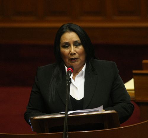 Ministra de la Mujer y Social, Aída García Naranjo