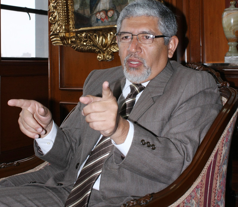 Presidente de la Corte Superior de Justicia de Lima, doctor Héctor Enrique Lama More