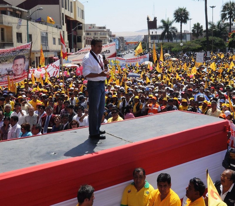 Presidente Ollanta Humala anuncia en Chimbote viabilidad del proyecto Chinecas