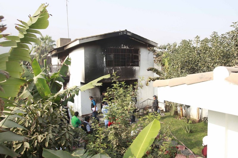 Centro de rehabilitación Sagrado Corazón de Jesús, en el distrito limeño de Chosica, donde  fallecieron 14 personas en un incendio