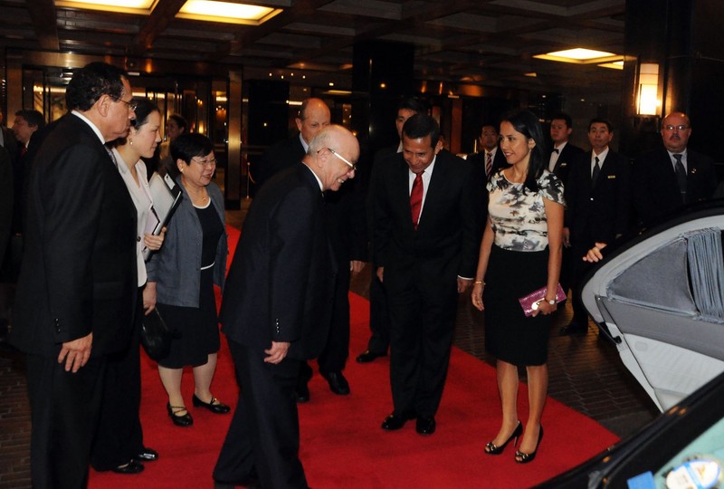 Presidente Ollanta Humala participa en importantes reuniones con empresarios japoneses en Tokio