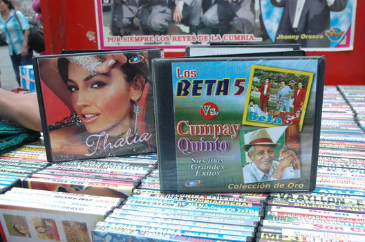 La venta de Cd piratas, una actividad al parecer lucrativa