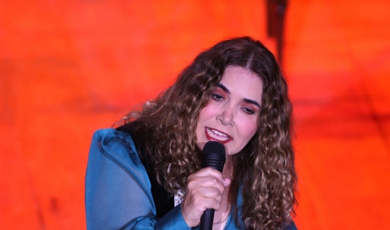 Tania Libertad ofreció recital en el Teatro Municipal, por sus cincuenta años de trayectoria artística