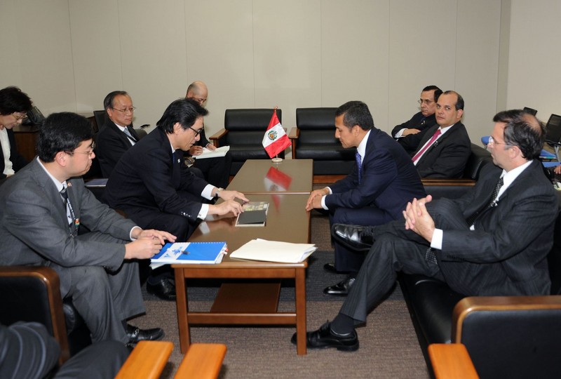 Presidente Ollanta Humala inauguró un 'Road Show' de promoción de Inversiones, convocado por la Organizaciòn Japonesa de Comercio Exterior