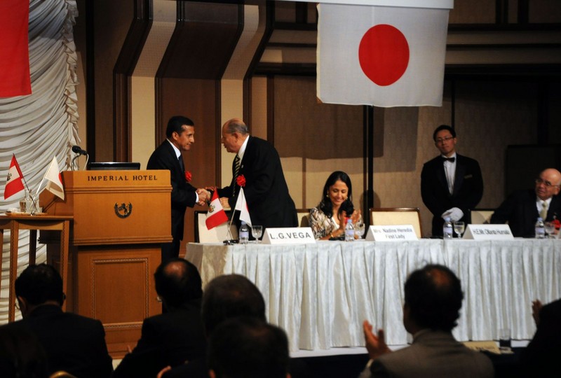 Presidente Ollanta Humala Tasso, inauguró la X Reunión del Consejo Empresarial Peruano Japonés-Cepeja, en el hotel Imperial de Tokio