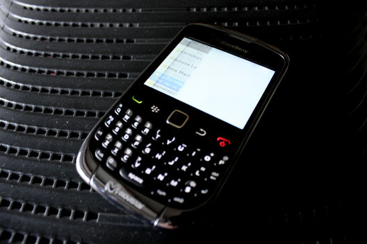 Unas imágenes de un Blackberry