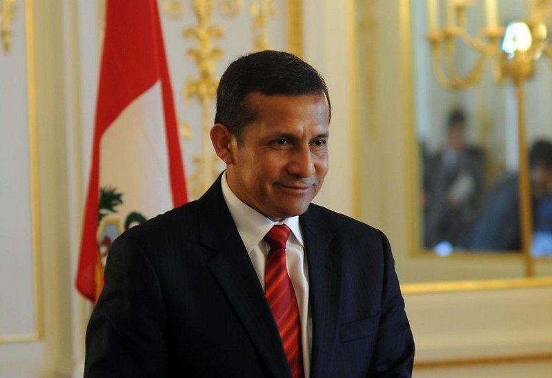 Presidente de la República, Ollanta Humala, durante conferencia de prensa en Japón