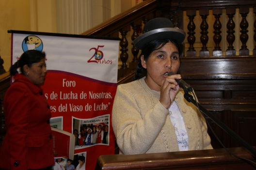 El Vaso de Leche, 25 años de lucha, un aniversario más