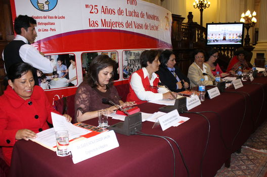 El Vaso de Leche, 25 años de lucha, un aniversario más