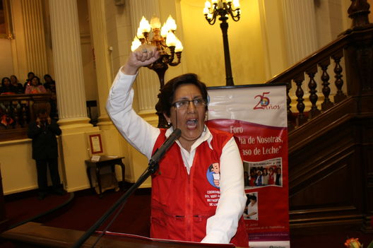 El Vaso de Leche, 25 años de lucha, un aniversario más