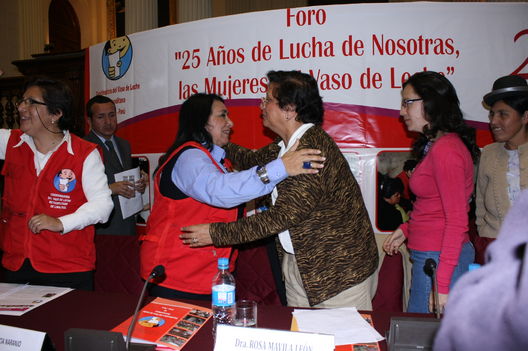 El Vaso de Leche, 25 años de lucha, un aniversario más