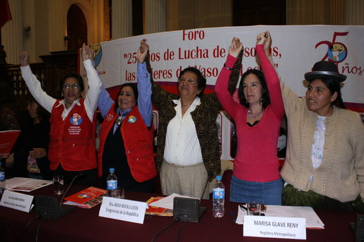 El Vaso de Leche, 25 años de lucha, un aniversario más
