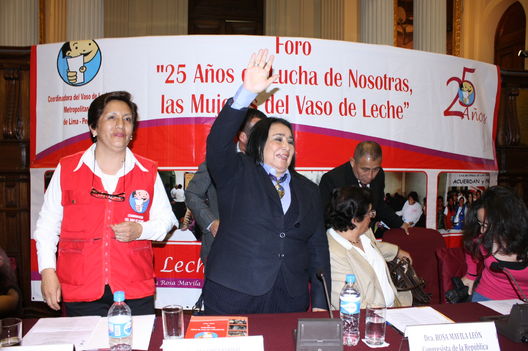 Aída García Naranjo, la actual ministra de la Mujer y Desarrollo