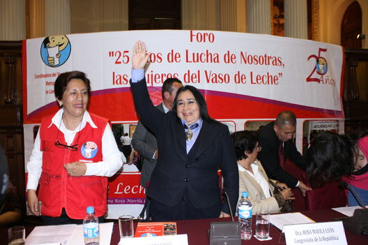 Aída García Naranjo, la actual ministra de la Mujer y Desarrollo