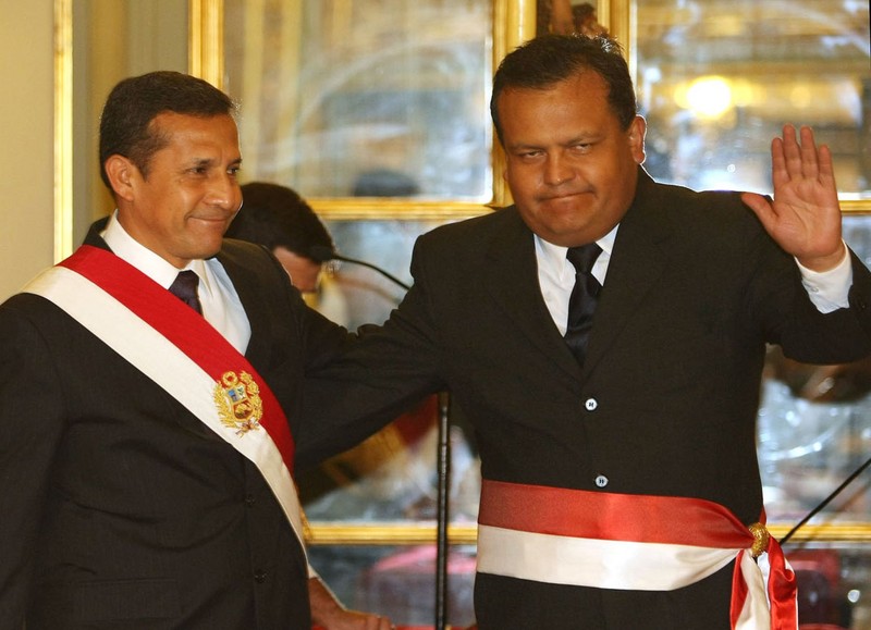 Presidente Ollanta Humala, tomó juramento a José Antonio Urquizo Maggia, como nuevo ministro de Defensa