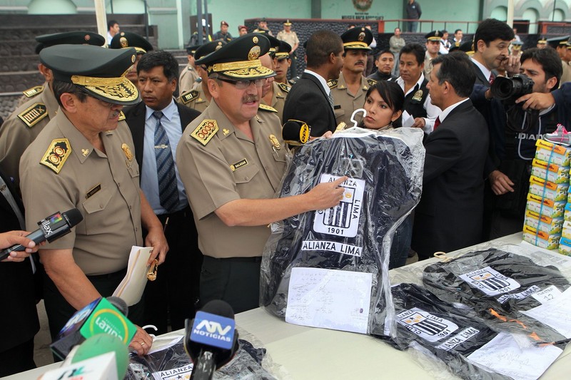 Director de la Policia Nacional Raúl Salazar, presentó esta mañana resultados de los megaoperativos realizados este fin de semana